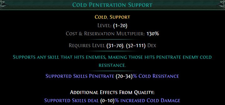 Cold Penetration