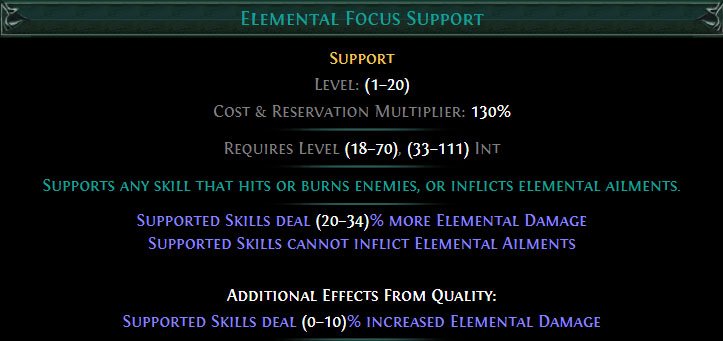 Elemental Focus
