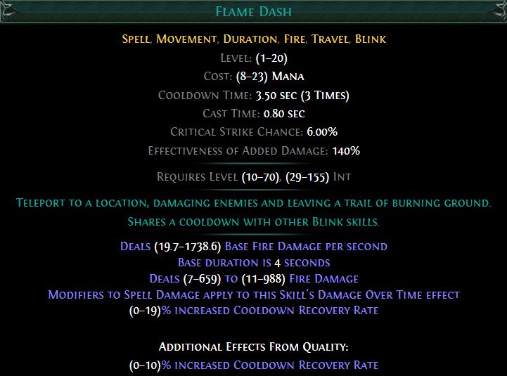 Flame Dash