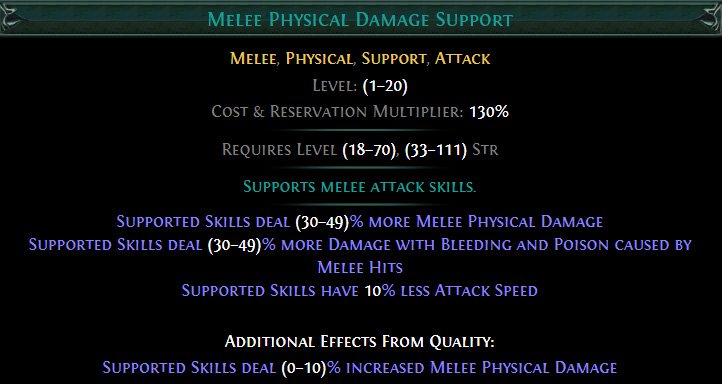 Melee Physical Damage