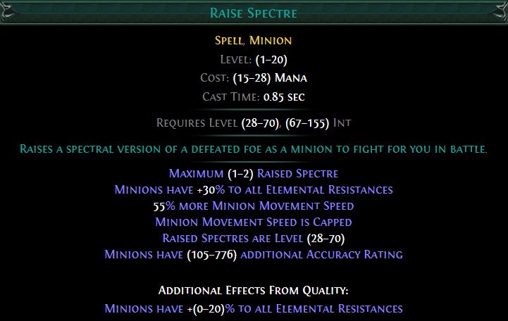 Raise Spectre
